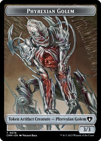 Phyrexian Golem Token // Ox Token
